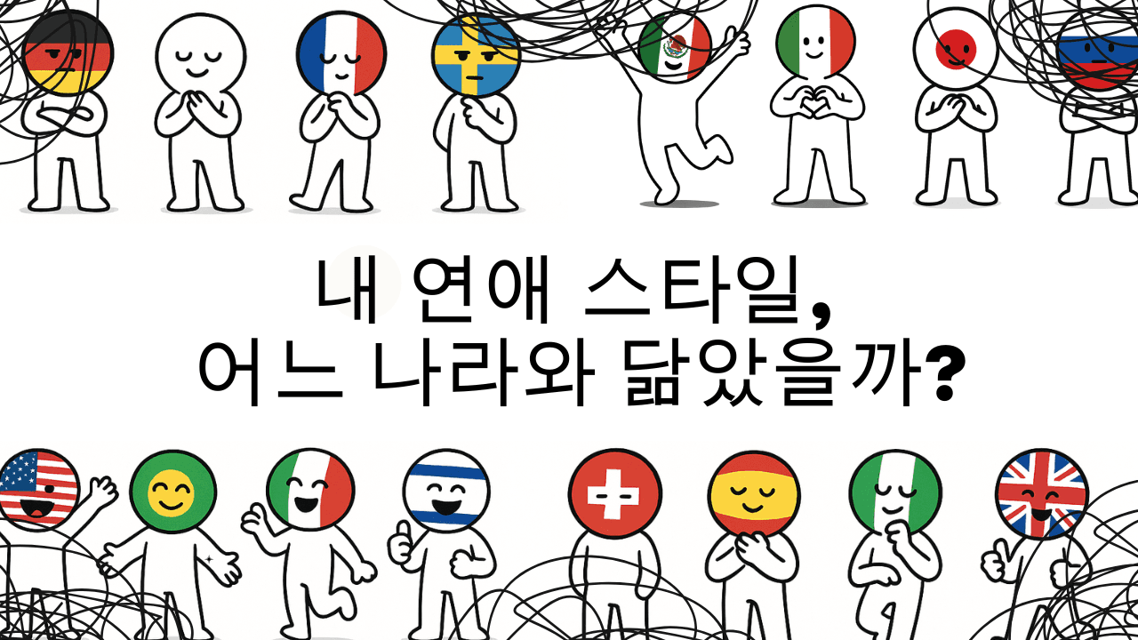 국가별 연애 스타일 테스트